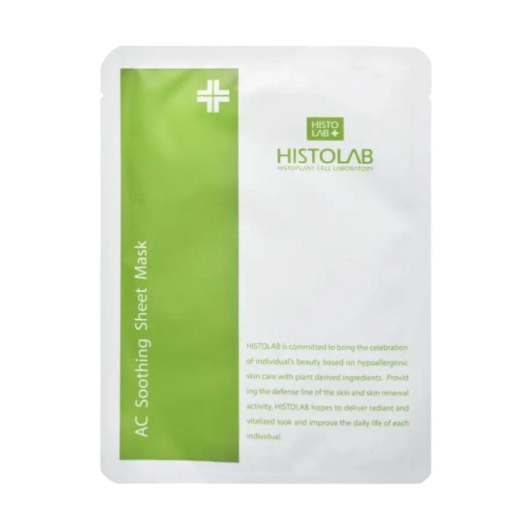 Маска заспокійлива для лікування акне на нетканій основі HISTOLAB AC Soothing Sheet Mask