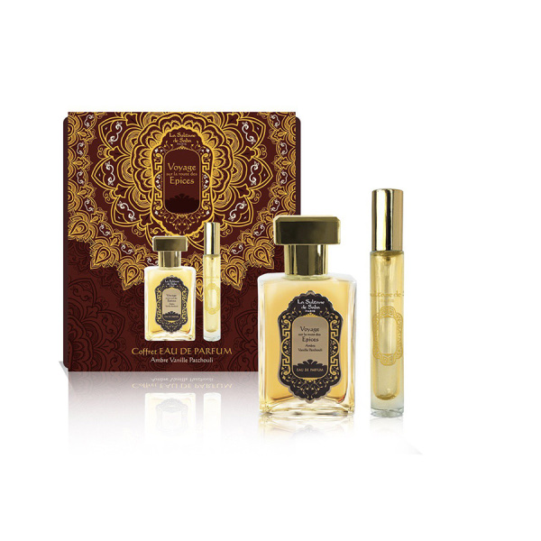 Набір Парфумована вода Аюрведична, 50 мл + розпилювач 15 мл / COFFRET EDP 50ML+VAPO AYURVEDIQUE La Sultan de Saba