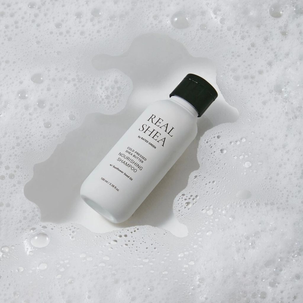REAL SHEA Travel живильний шампунь з маслом ши 100 мл Rated Green