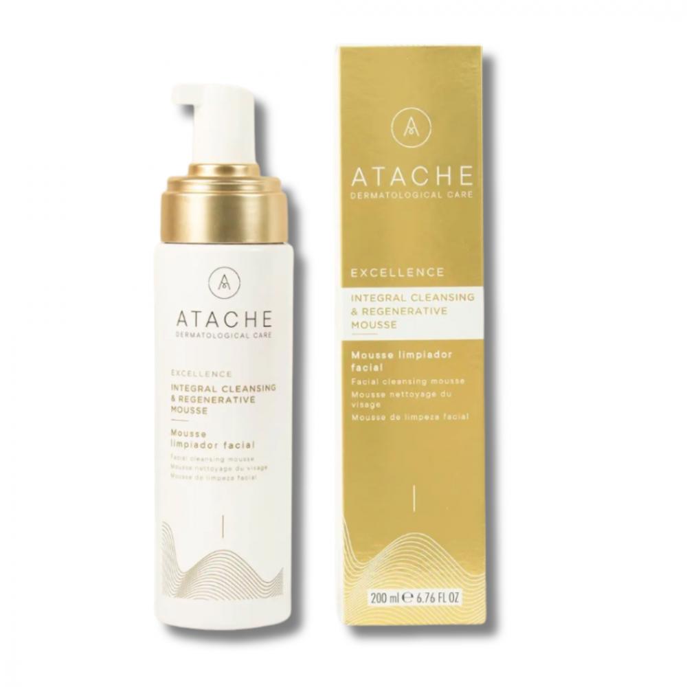 Пінка для очищення з АНА-кислотами Atache Excellence Integral Cleansing & Regenerative Mousse