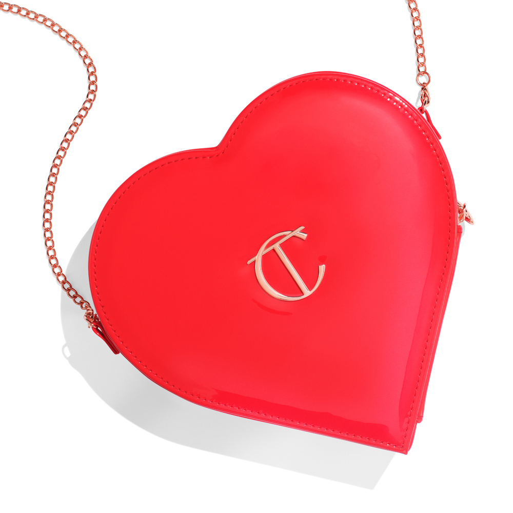 Косметичка у вигляді серця Charlotte Tilbury L.O.V.E. BAG LIMITED EDITION 