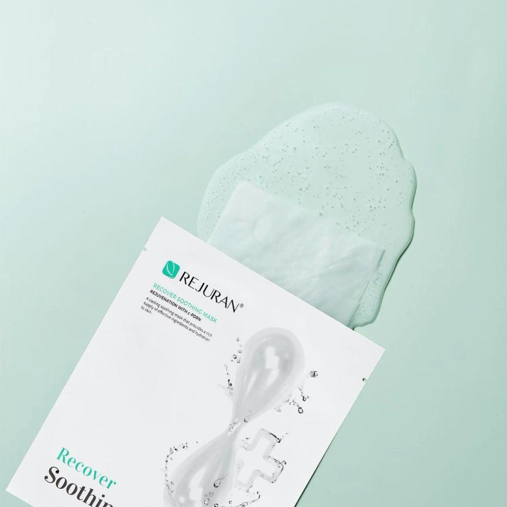 Заспокійлива тканинна маска для відновлення шкіри REJURAN Recover Soothing Mask