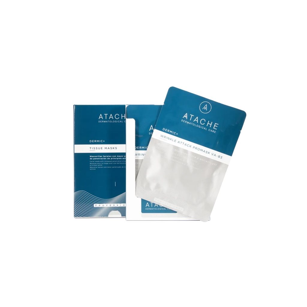 Маска омолоджуюча з ніацинамідом ATACHE Wrinkle Attack PROMASK VA-B3