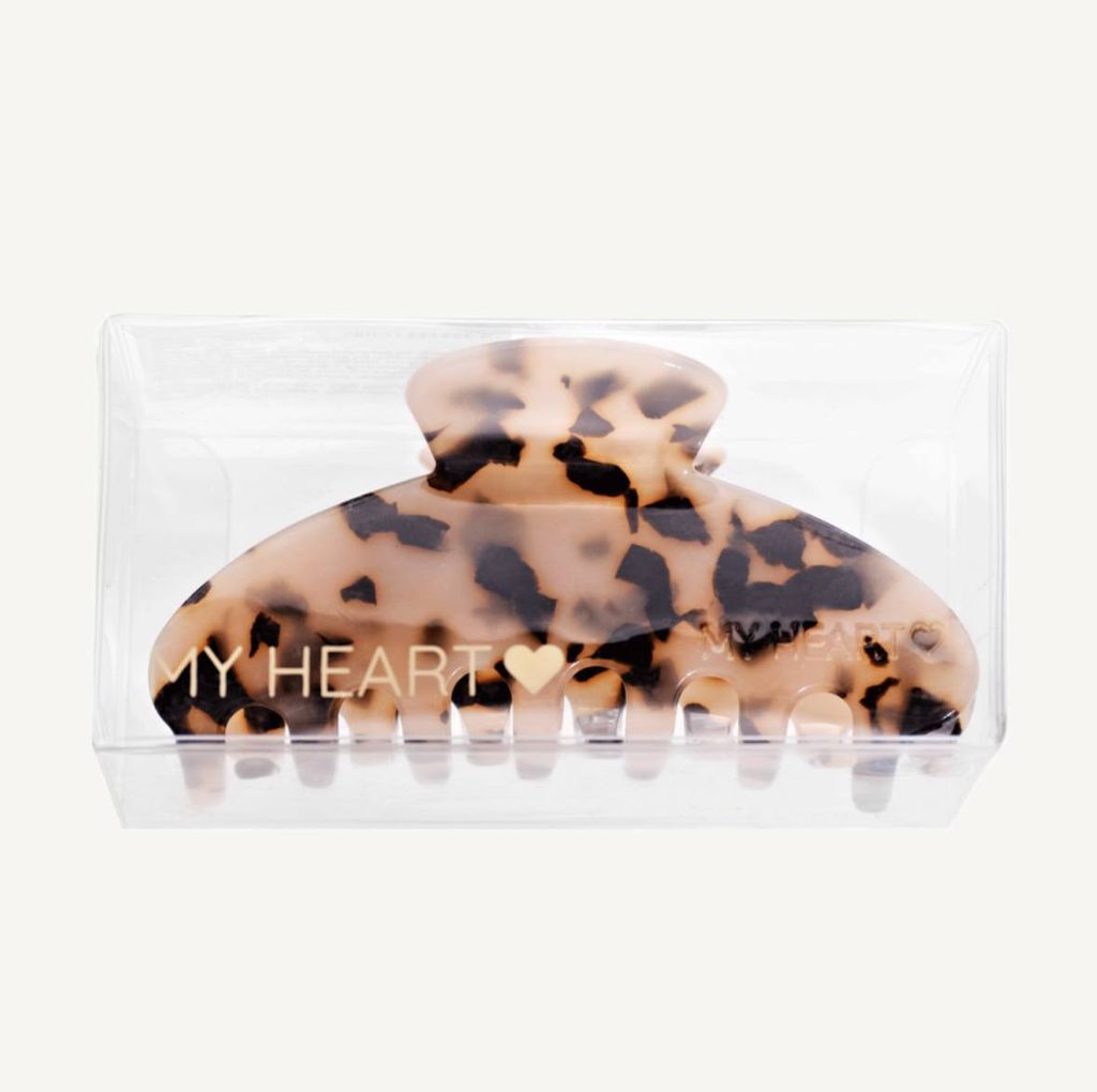 Крабик для волосся  MY HEART Каньйон мрій (леопард)