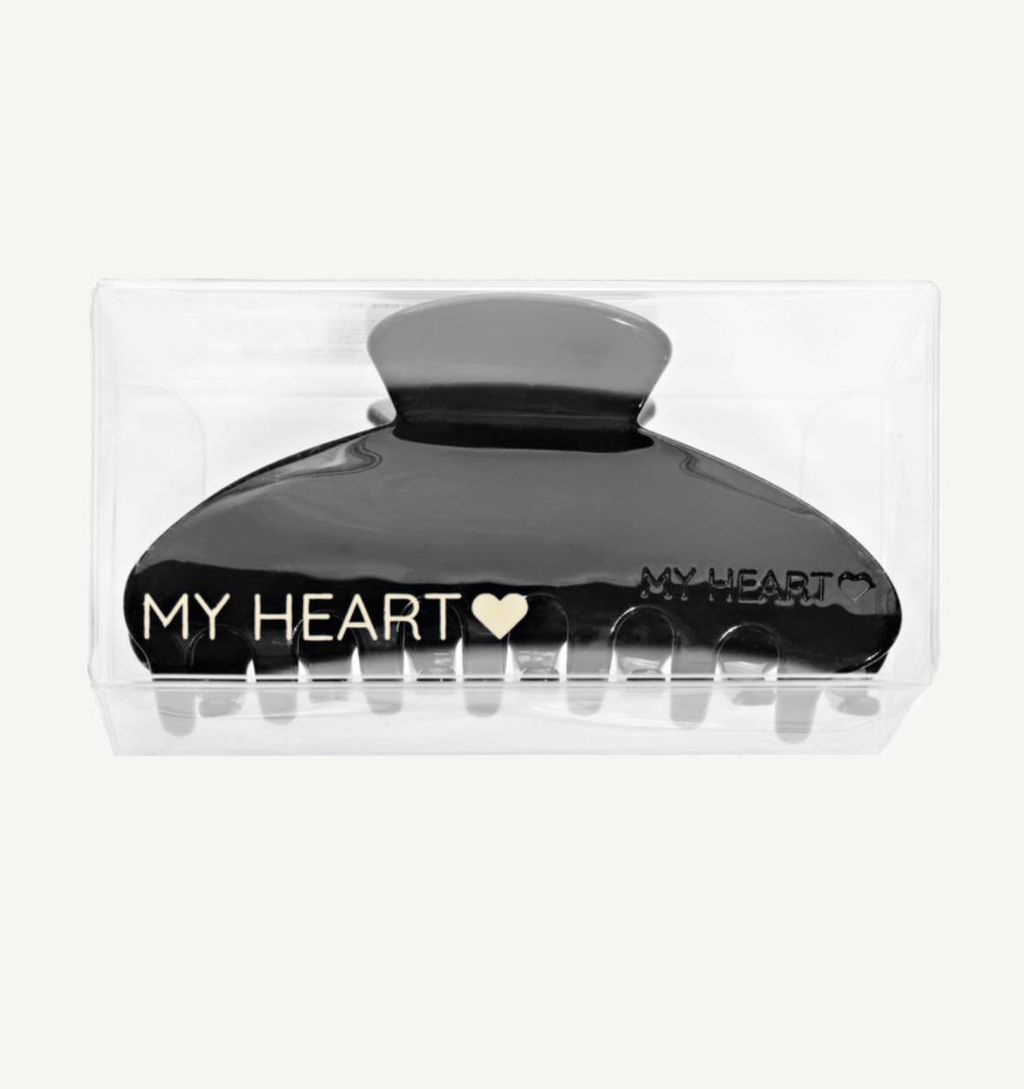 Крабик для волосся  MY HEART Чорна грація (чорний)