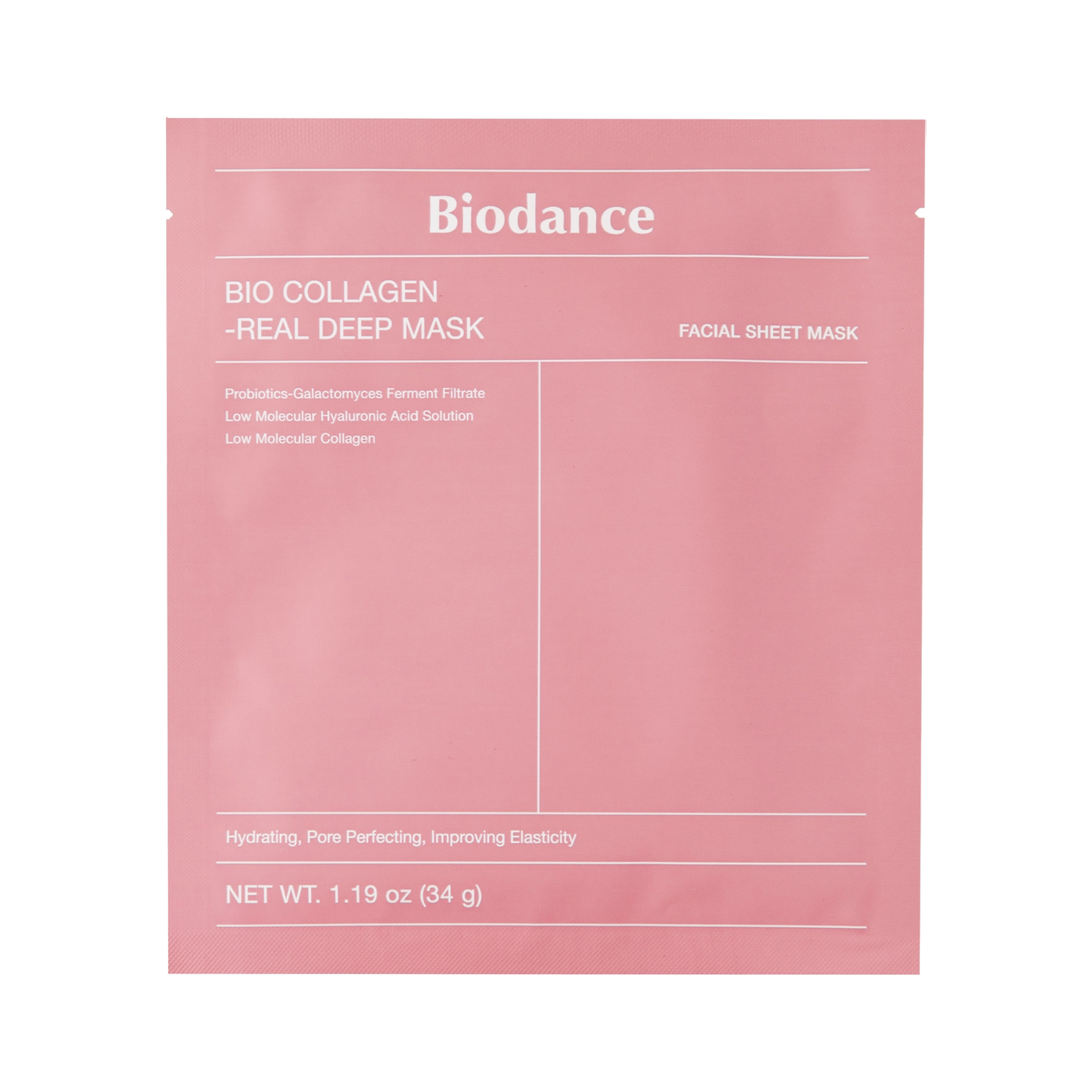 Маска зміцнювальна колагенова Biodance Bio-Collagen Real Deep Mask