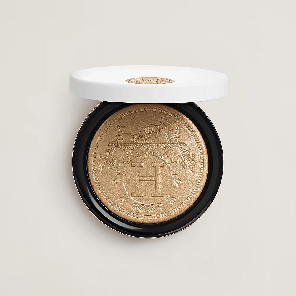 Пудра сяюча для обличчя та вік Hermes Face and eye illuminating powder Limited edition