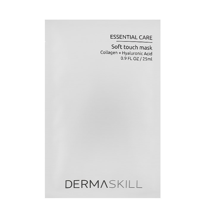 Тканинна маска з колагеном і гіалуроновою кислотою Dermaskill Soft Touch Mask  
