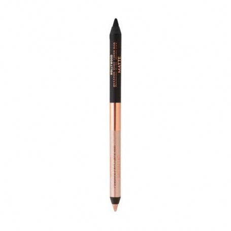Двосторонній олівець для очей Charlotte Tilbury Hollywood Exagger-Eyes Liner Duo Black & Champagne-Nude, 1 г
