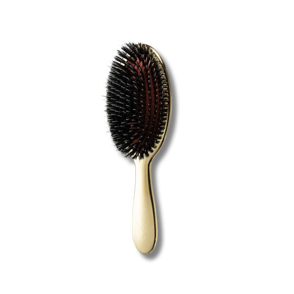 Щітка золота з натуральною щетиною кабана Janeke Gold Line Air-Cushioned Brush