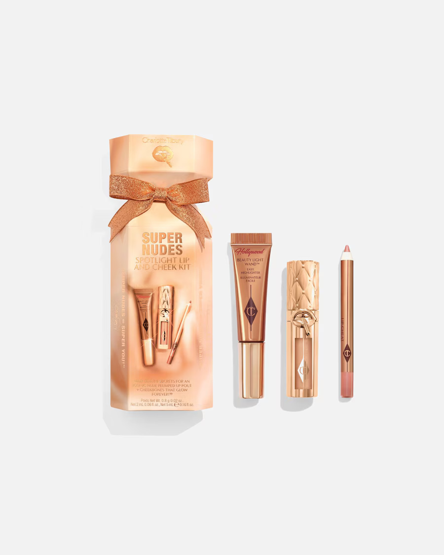 Лімітований набір для макіяжу Charlotte Tilbury Supernudes Lip Cheek Kit