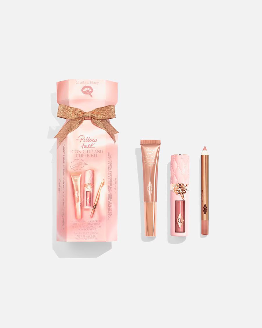 Лімітований набір для макіяжу Charlotte Tilbury Pillow Talk Iconic Lip & Cheek Kit