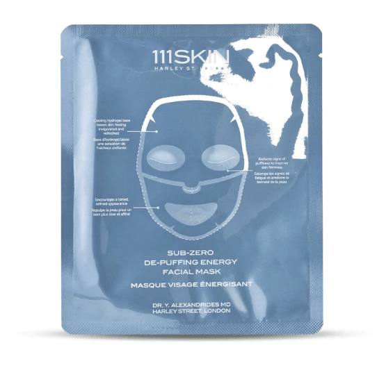 Маска енергетична для обличчя 111Skin Sub Zero De-puffing Energy Mask 