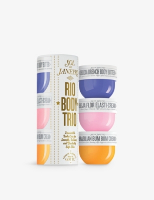 Лімітований набір кремів для тіла з трьох кремів (59/68/62) Sol de Janeiro Rio Body Trio Set