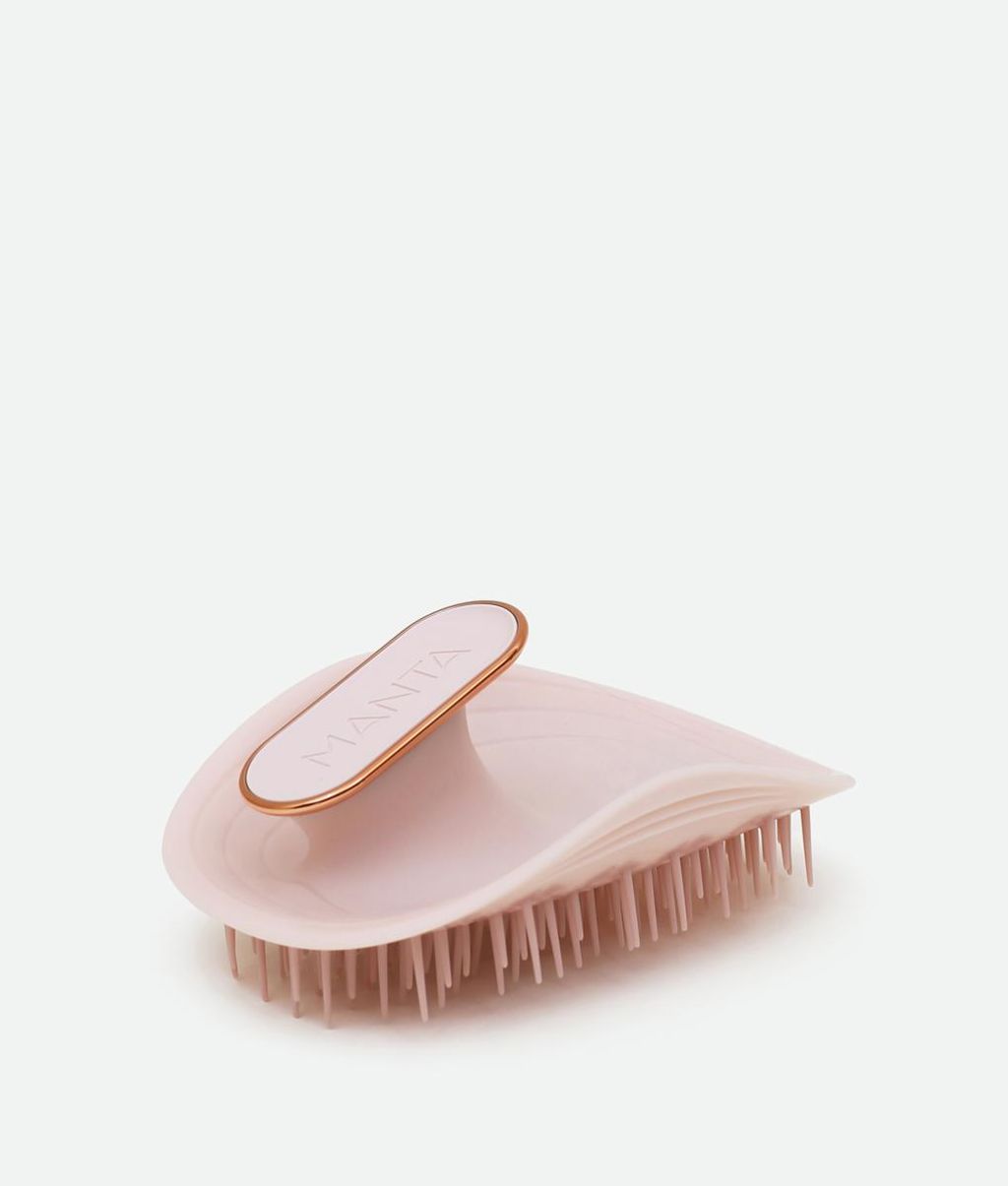 Щітка для волосся рожева Manta Brush Pink/Rose Gold