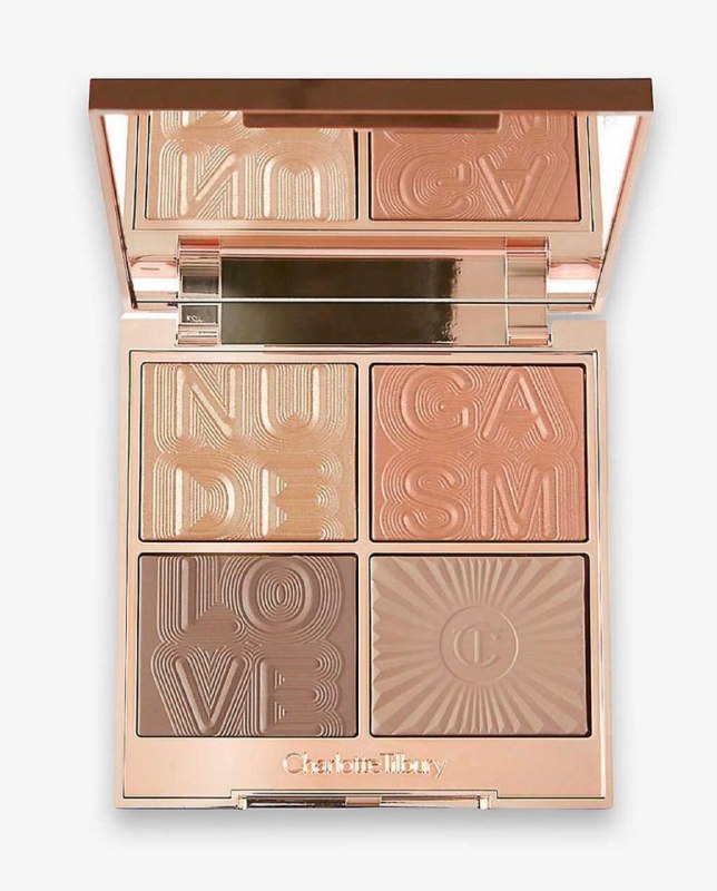 Універсальна палітра для макіяжу Charlotte Tilbury Super Nudes Nudegasm face