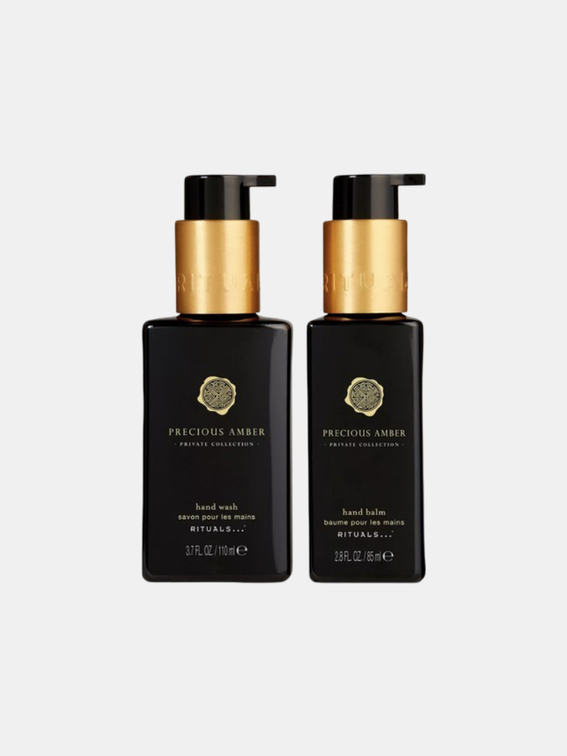 Дует для щоденного догляду за шкірою рук Rituals Precious Amber Hand Care Set