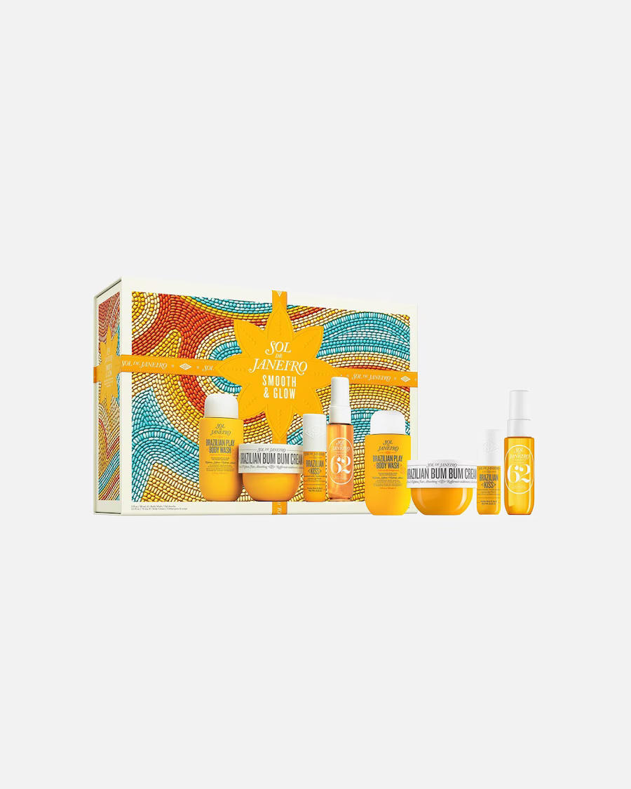 Святковий набір догляду для тіла Sol de Janeiro Smooth + Glow