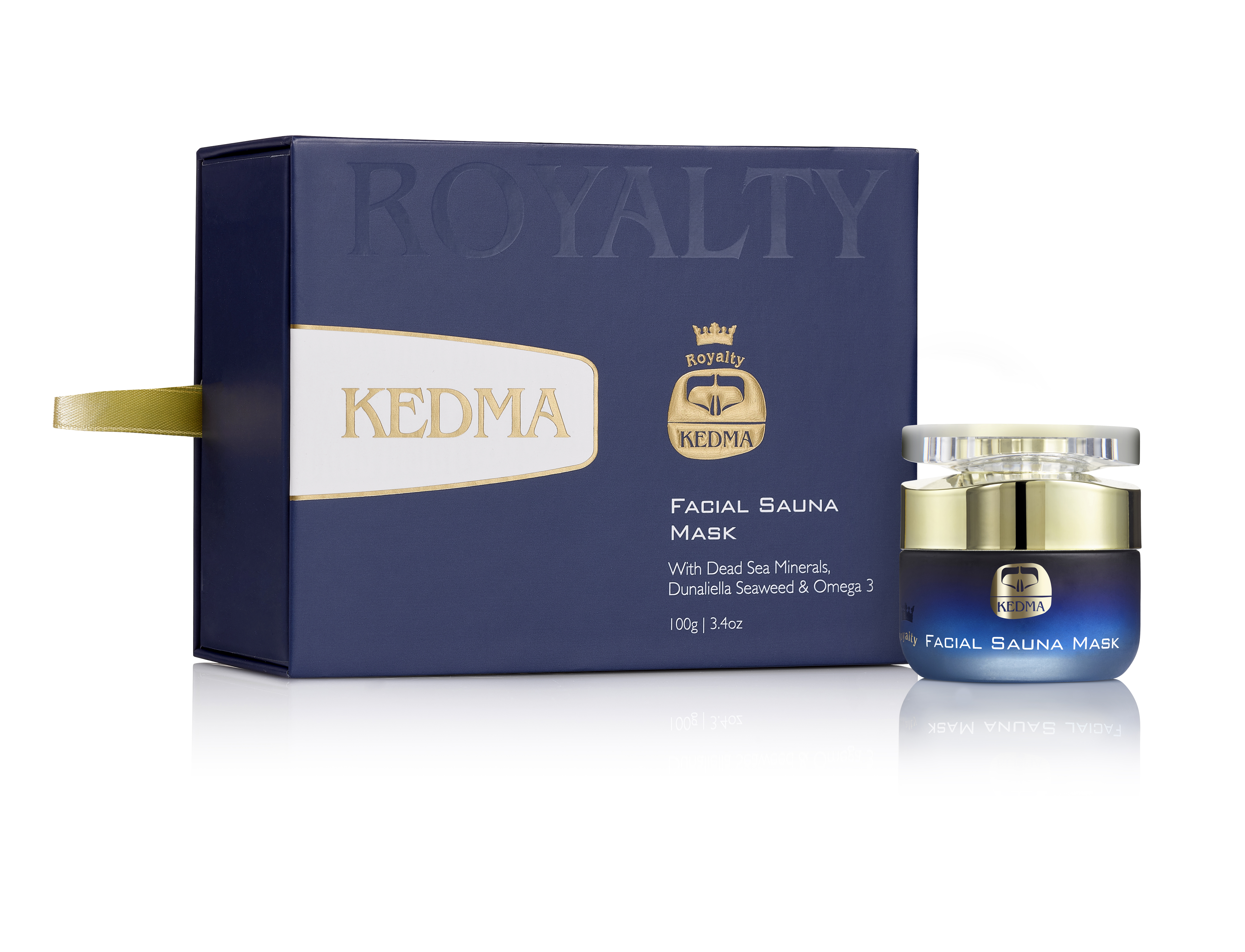 Маска-сауна для обличчя Kedma Royalty – Sauna Mask (Rigid Packaging), 100 г