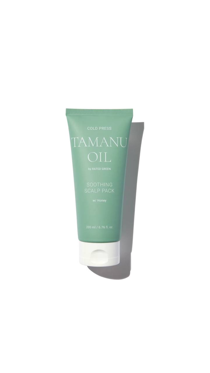 Маска заспокійлива з олією таману Rated Green Cold Press Tamanu Soothing Scalp Pack 200