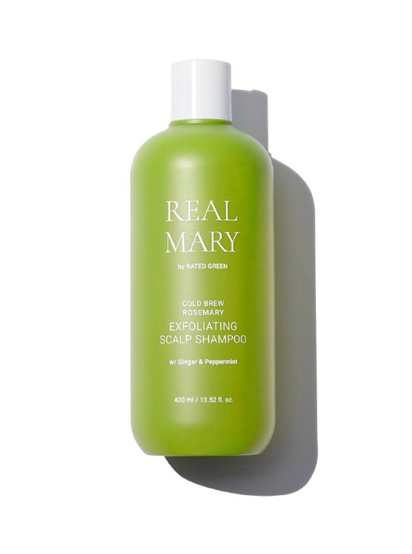 Глибокоочищаючий відлущуючий шампунь з соком розмаринуRated Green REAL MARYROSEMARY EXFOLIATING SHAM