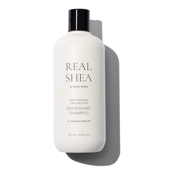 Живильний шампунь з маслом ши 400ml Rated Green REAL SHEA NOURISHING SHAMPOO