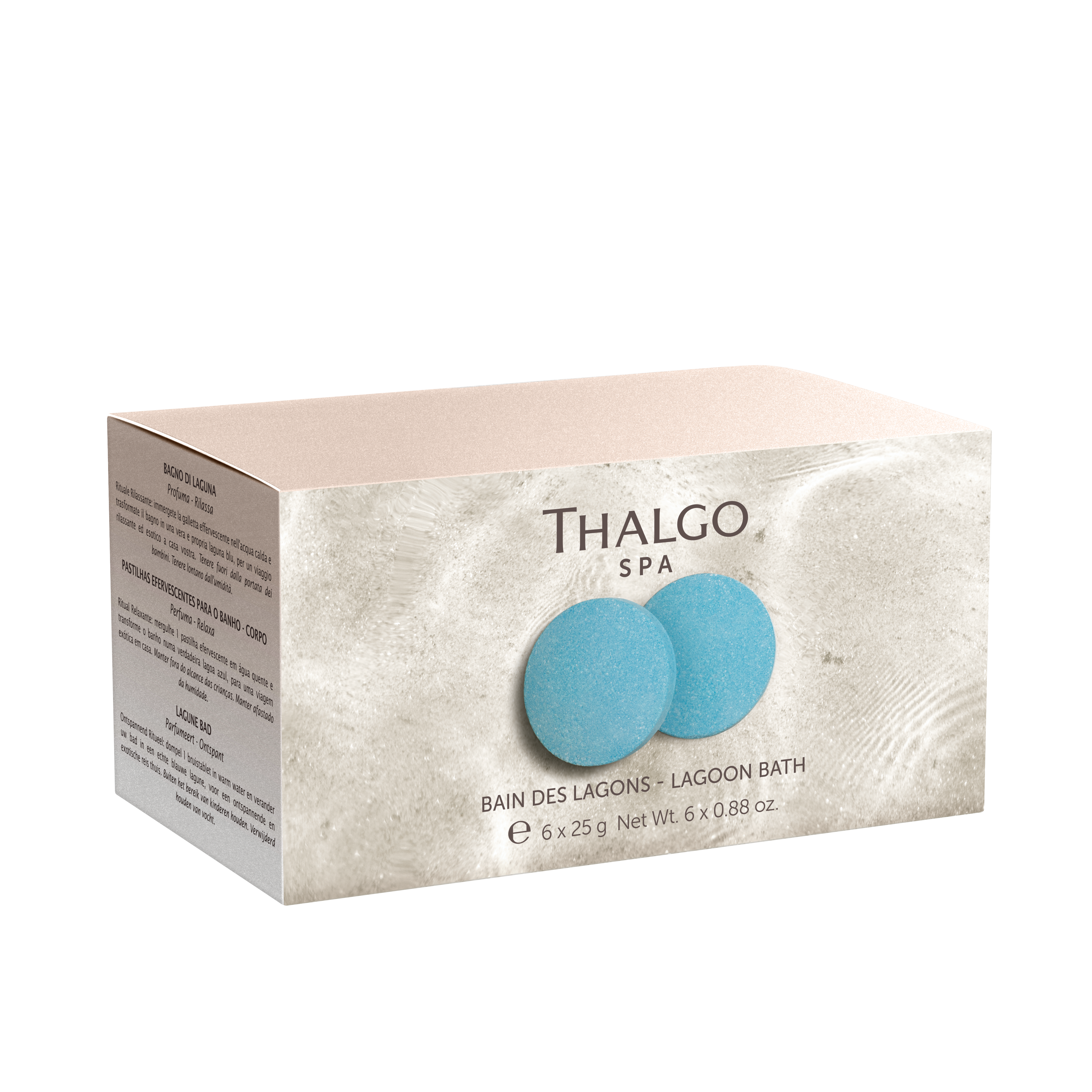 Шипучі пігулки для ванни THALGO Lagoon Water Bath Pebbles