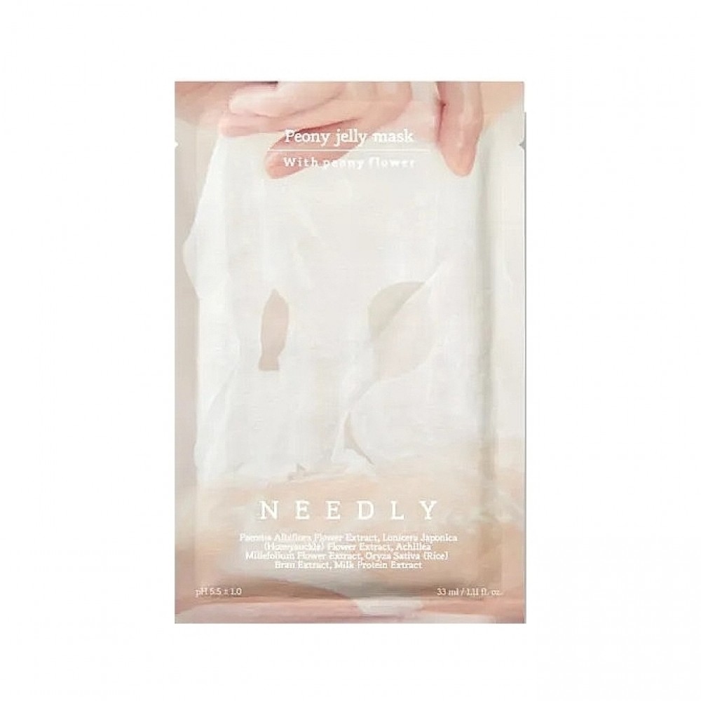 Маска тканинна освітлююча Needly Peony Jelly Mask