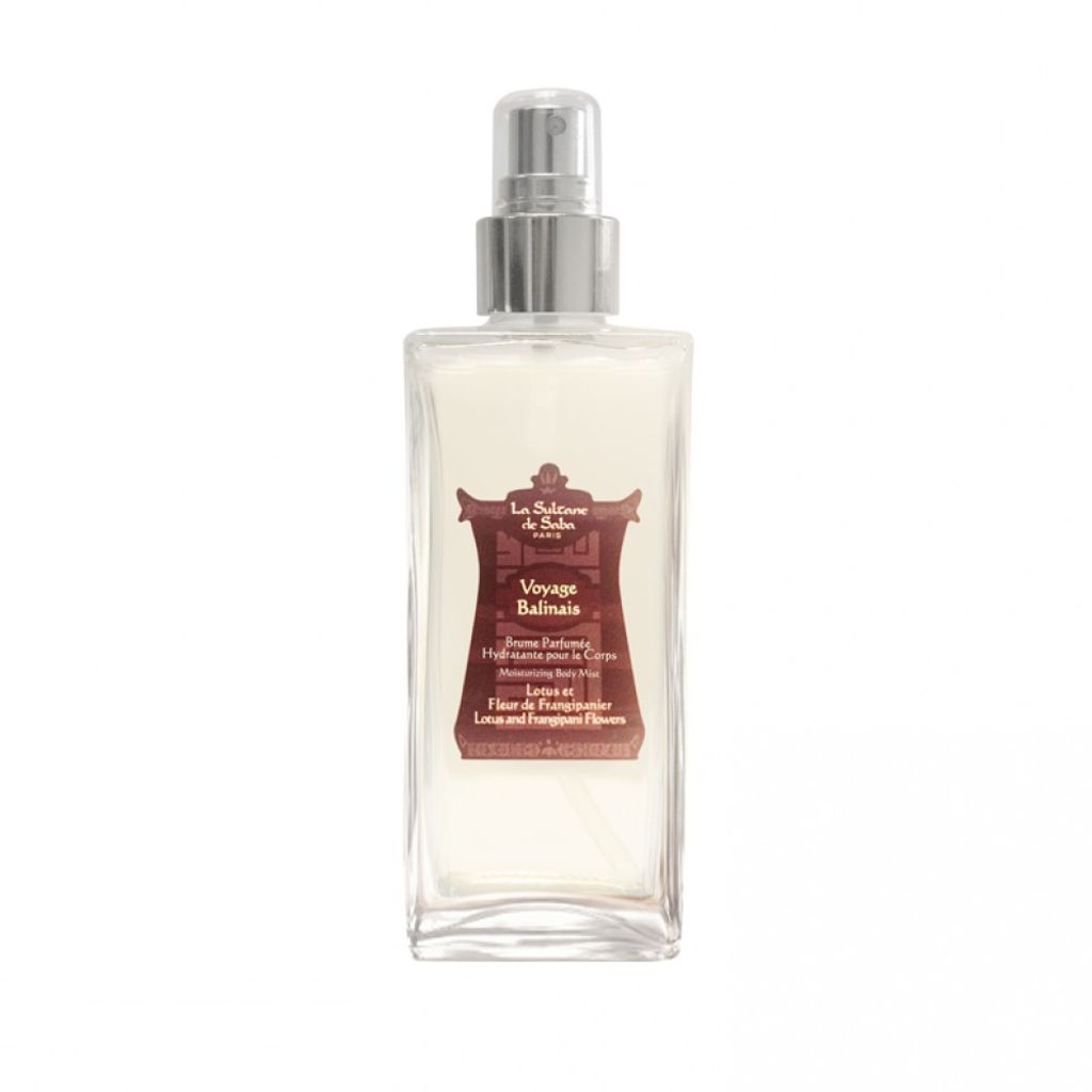 Вода для тіла Балі Лотус та Франжипані, 200 мл/ Body water Bali La Sultan de Saba