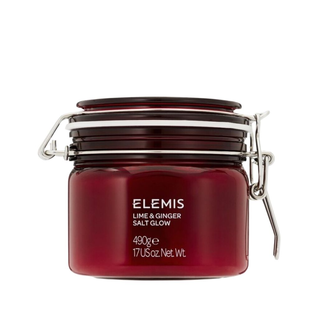 Екзотік Сольовий пілінг для тіла Лайм-Імбир - Lime & Ginger Salt Glow 490г (ELEMIS)