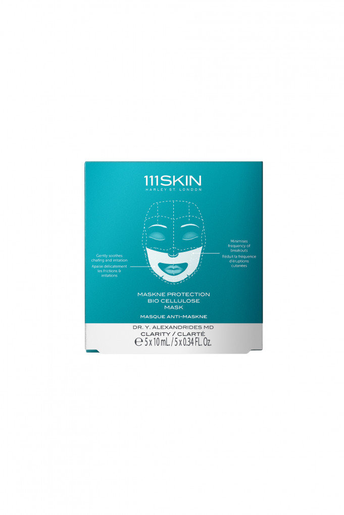 Маска для нижньої частини обличчя 111Skin Maskne Protection Biocellulose Mask 