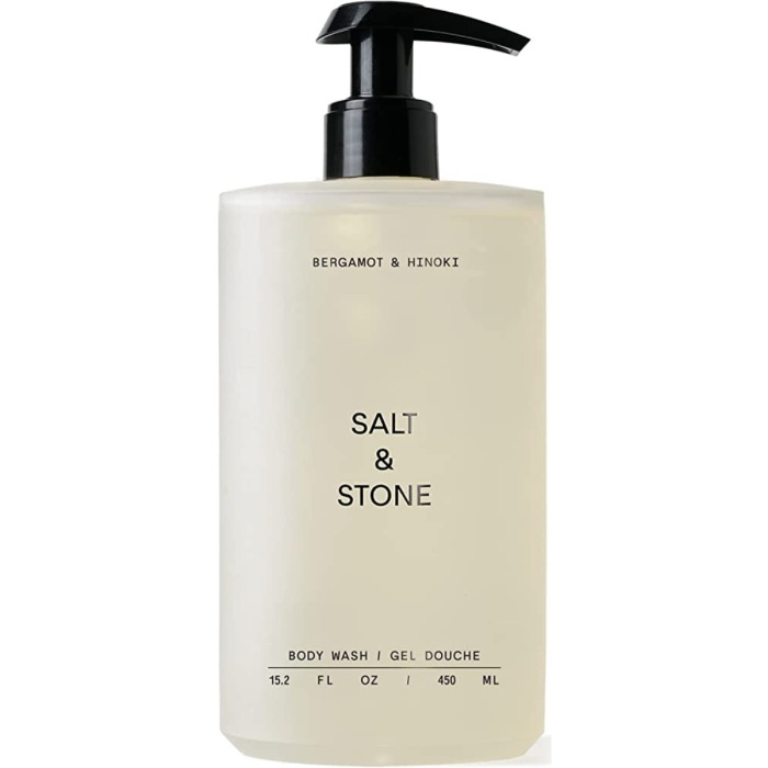 Гель для душу з ароматом бергамоту та хінокі Salt & Stone Body Wash Bergamot & Hinoki 