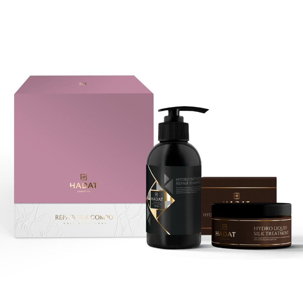 Набір (Великий рожевий) Hadat Repair Silk Combo