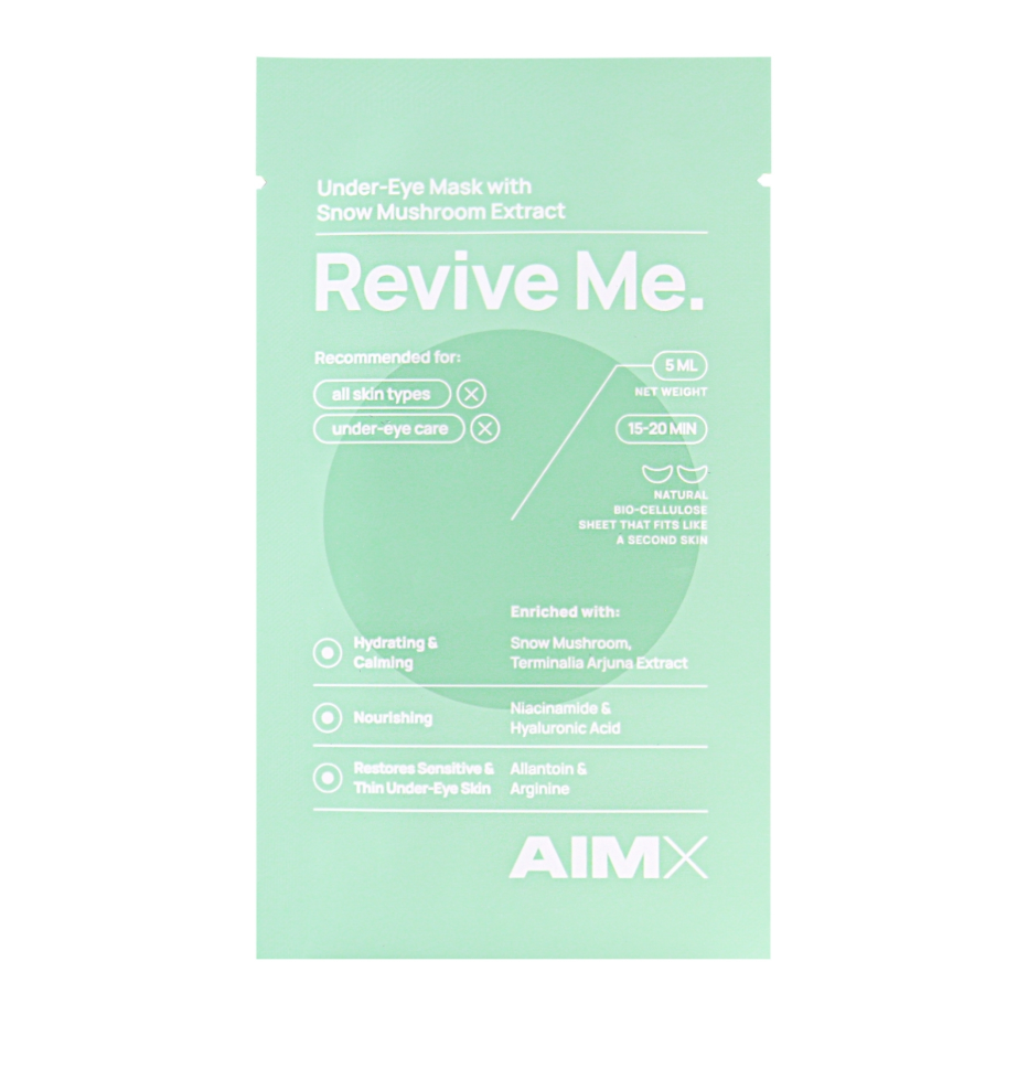 Патчі під очі AIMX Revive Me Under Eye Mask With Hyaluron