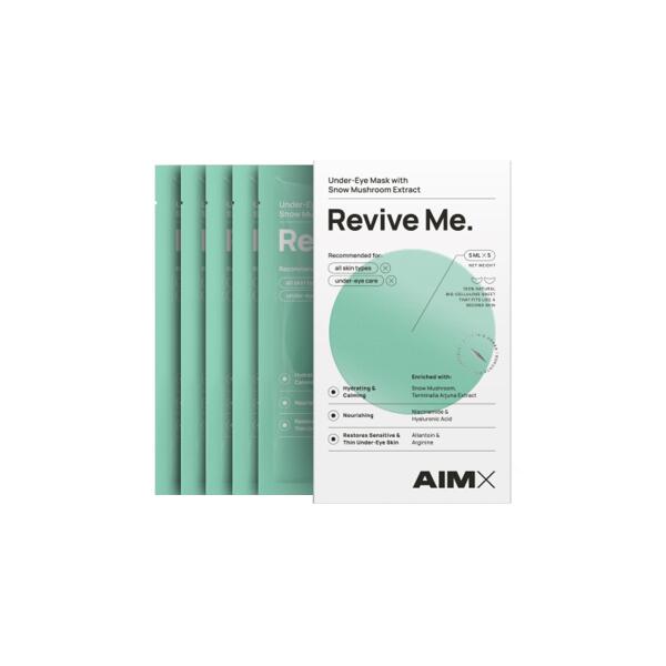 Набір патчі під очі, 5шт AIMX Revive Me Under Eye Mask With Hyaluron