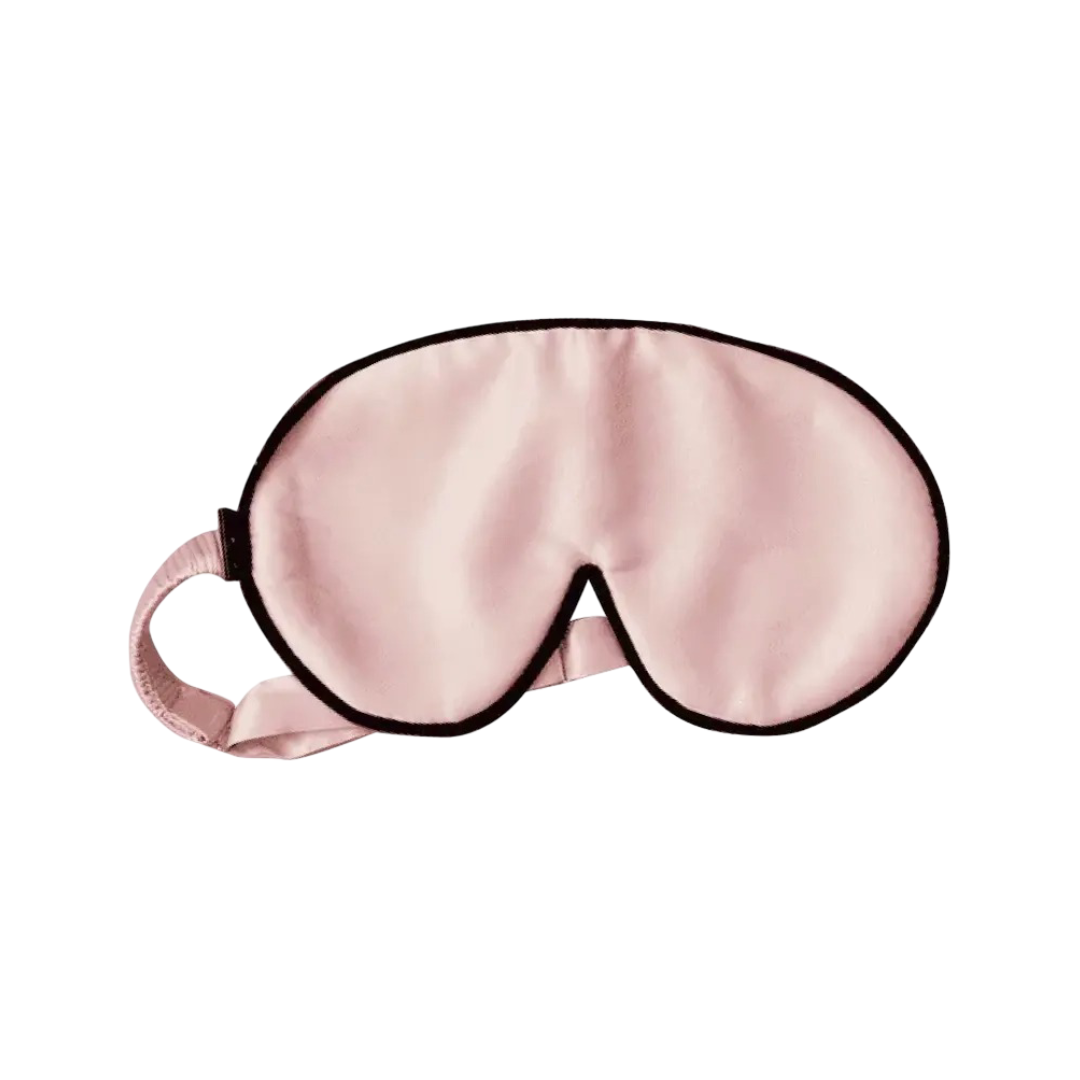 Шовкова маска для сну Rosy Drop