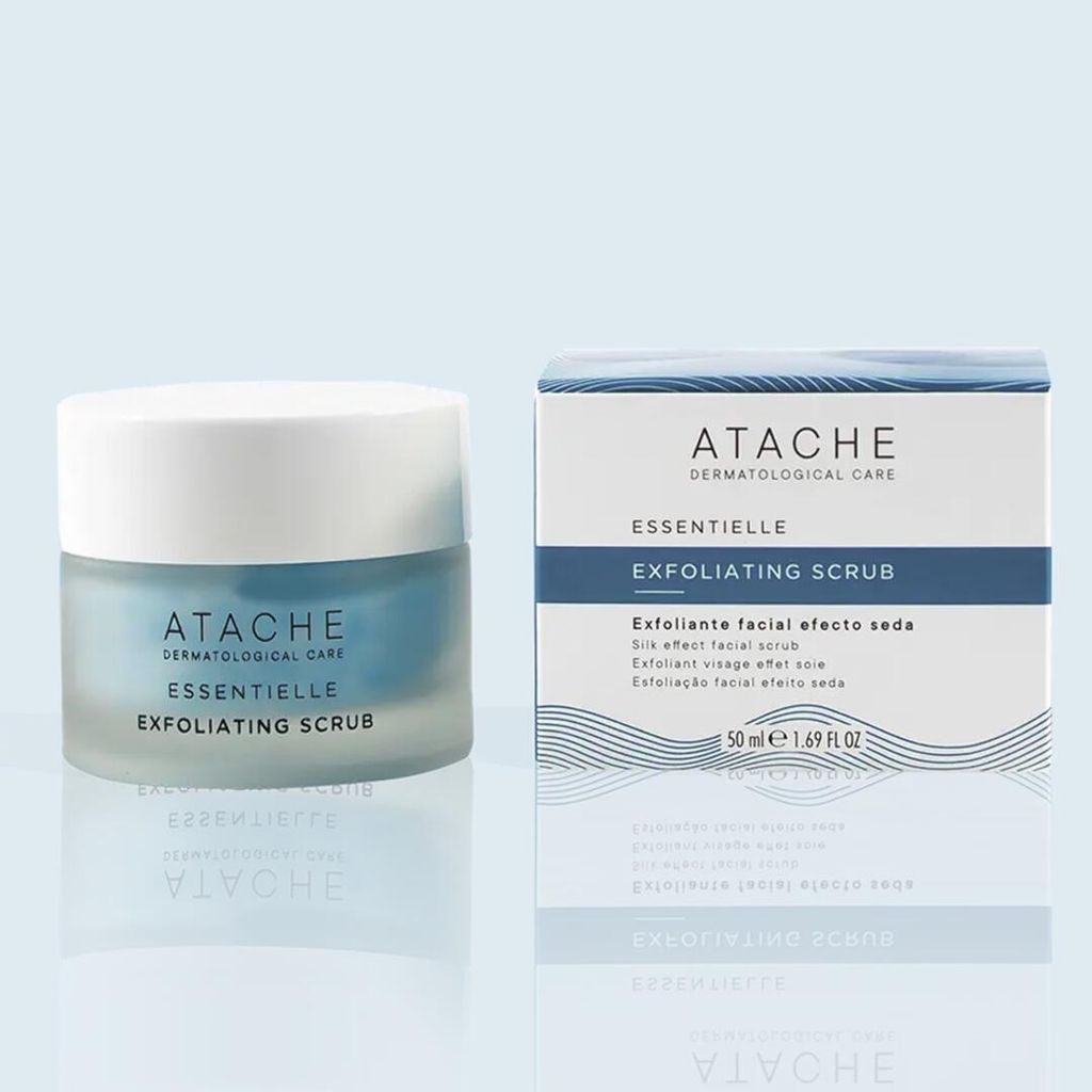 Пілінг-ексфоліант для глибокого очищення шкіри та поліпшення тону обличчя Essentielle exfoliation peeling ATACHE