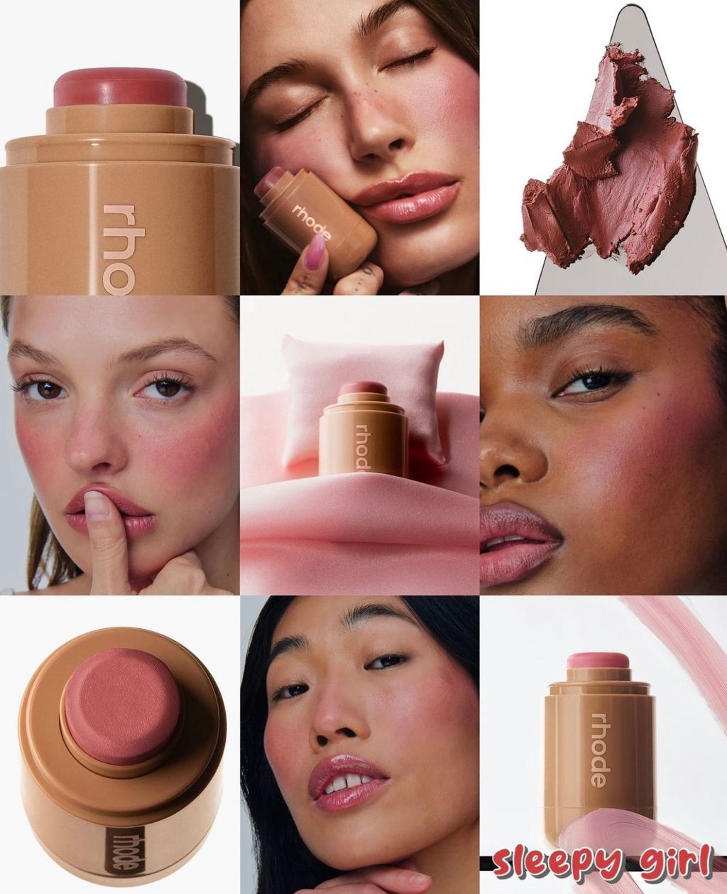 Кремові рум'яна-бальзам Pocket Blush Rhode 5,3 g sleepy girl: soft mauve