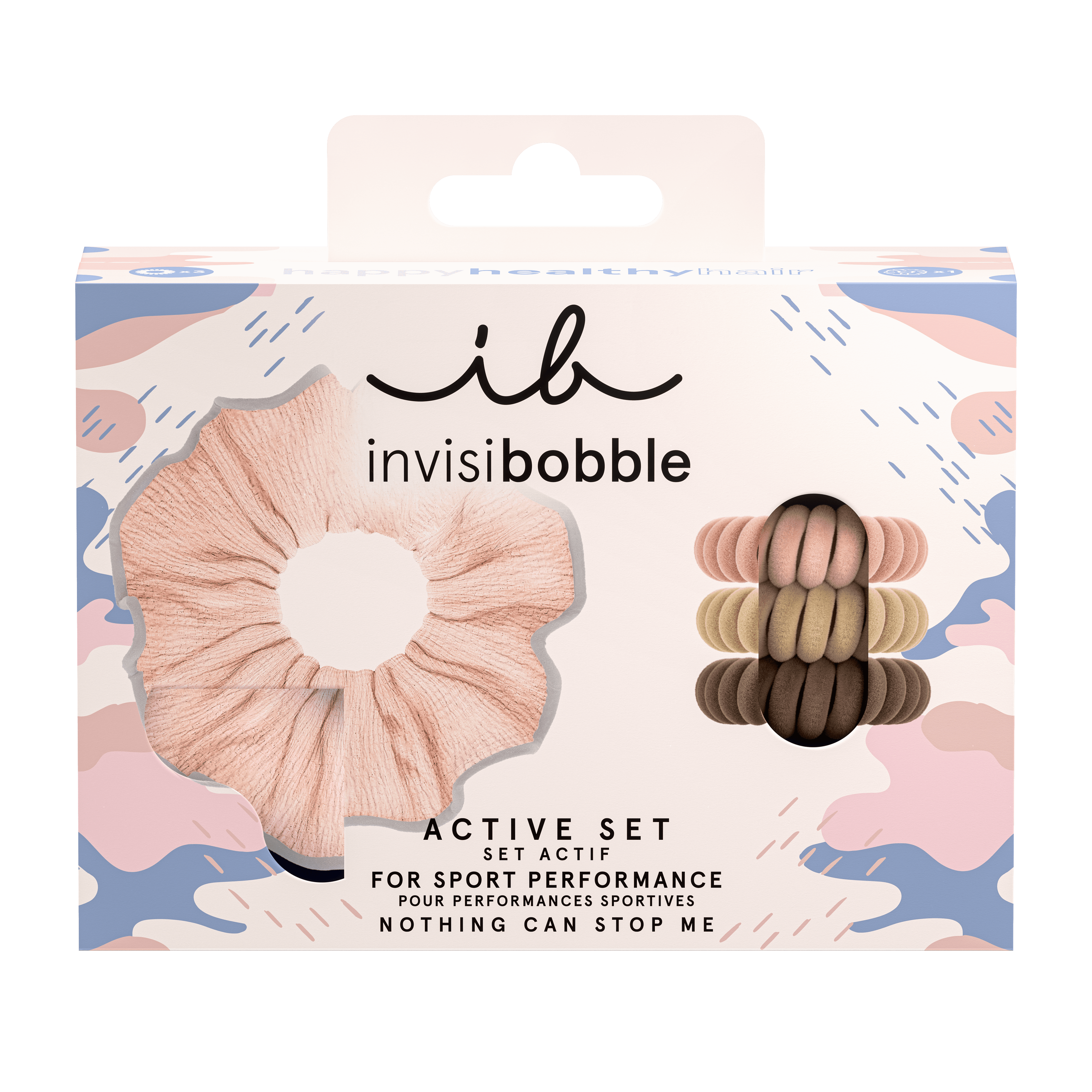 Подарунковий набір (резинка Sprunchie та 3 резинки Power) invisibobble Gift Set Nothing Can Stop Me